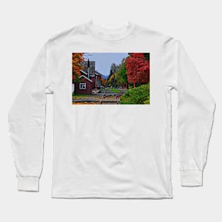 Issaquah Train Station Long Sleeve T-Shirt